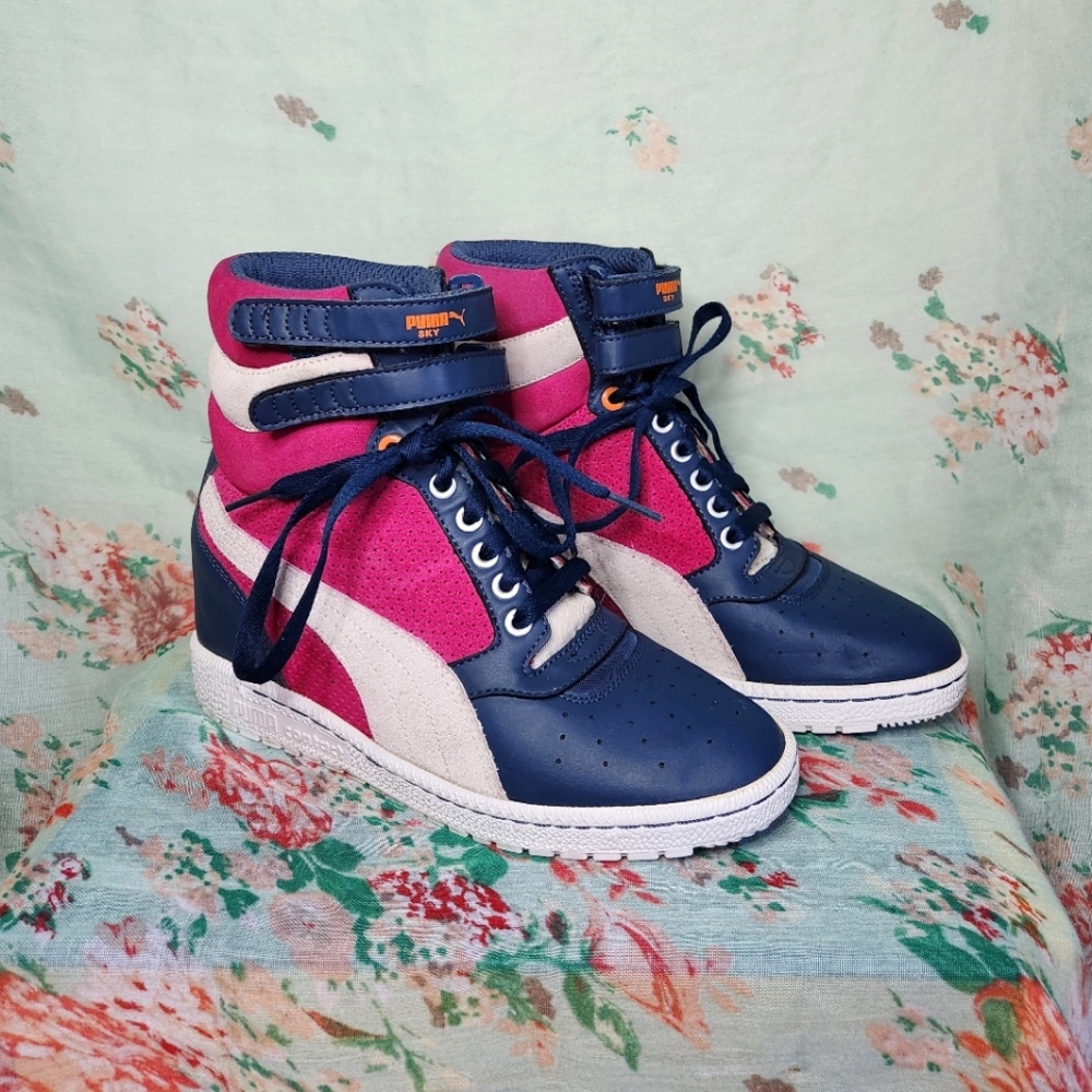 Puma Sky Wedge Sneakers